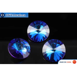 Chinarovsky Rivoli - Bermuda blue 14mm