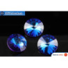 Chinarovsky Rivoli - Bermuda blue 14mm