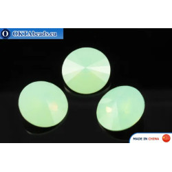 Chinarovsky Rivoli - Chrysolite Opal 14mm