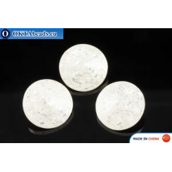 Chinarovsky Rivoli - Frosted Crystal 14mm