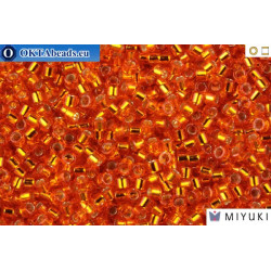 MIYUKI Beads Delica Silver Lined Orange 11/0 (DB45)