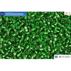 MIYUKI Beads Delica Silver Lined Light Green 11/0 (DB46)