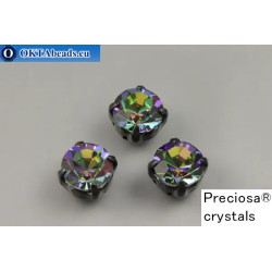 Sew on Preciosa chaton Maxima in set Crystal Vitrail Medium - Black ss39/8