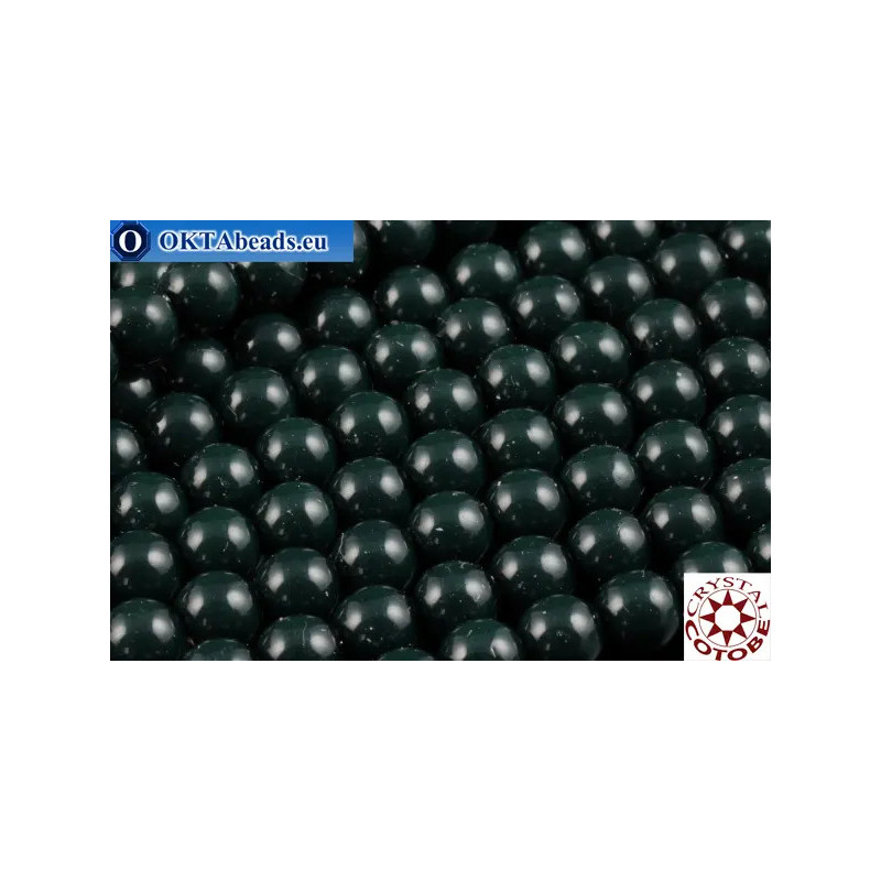 COTOBE Crystal Pearl Ceramic Malachite 2mm