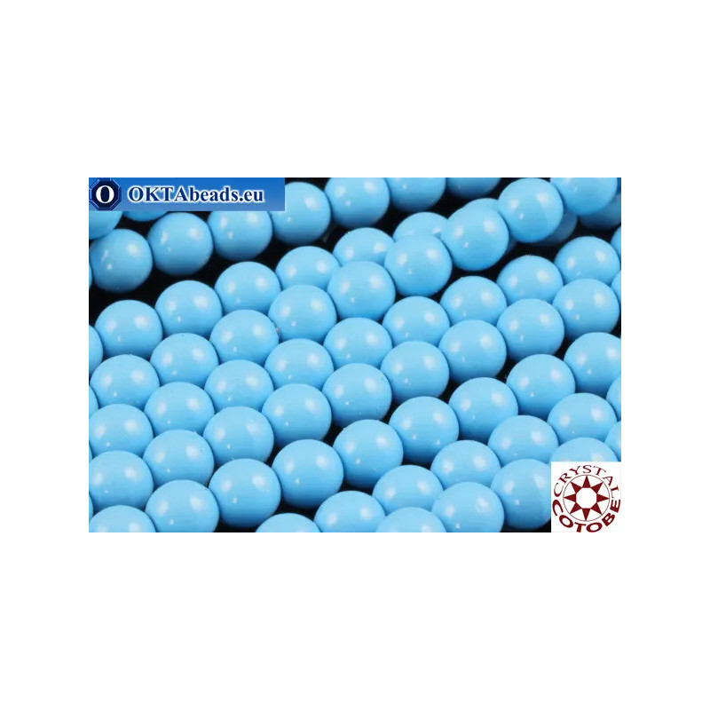 COTOBE Crystal Pearl Ceramic Aqua Blue 3mm