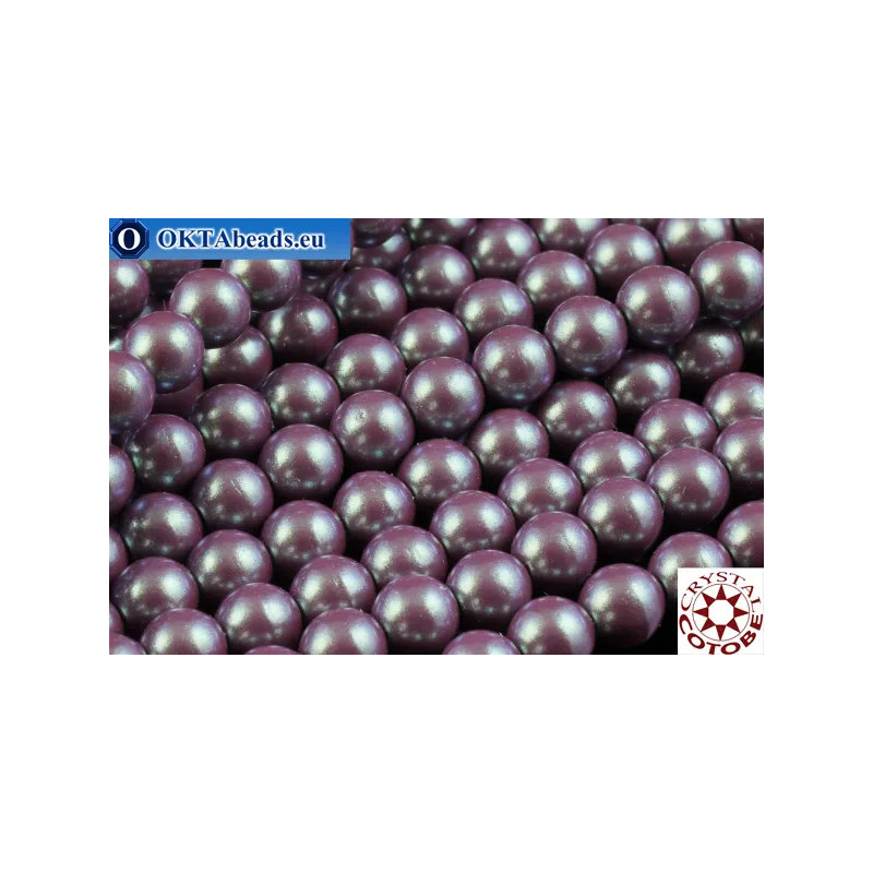 COTOBE Crystal Pearl Pearlescent Violet 3mm