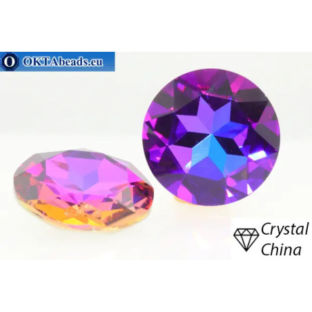 Chinarovsky Fancy Chaton Crystal Violet Blue 27mm
