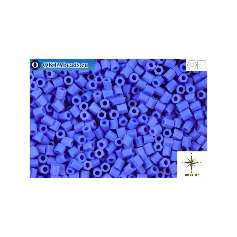 Matsuno Beads 2cut Opaque Navy Blue Frosted (739MA) 11/0