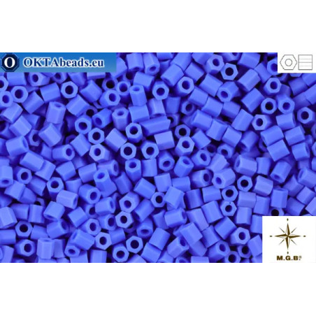 Matsuno Beads 2cut Opaque Navy Blue Frosted (739MA) 11/0