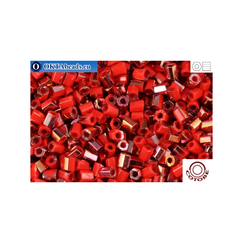 COTOBE Beads 2cut Brick-red and Sunrise (07070) 11/0