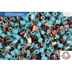 COTOBE Beads 2cut Turquoise and Sunrise (07110) 11/0