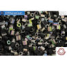 COTOBE Beads 2cut Black and Vitrail Mat (08010M) 11/0