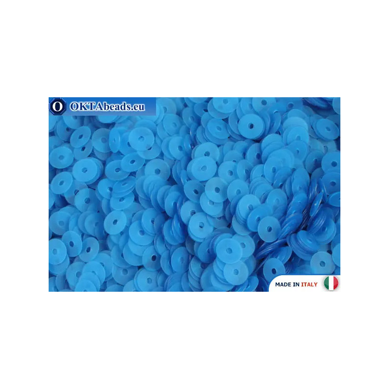 WH flat sequins Turchese Fancy (656F ) 4mm