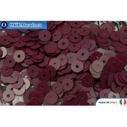 WH flat sequins Bordeaux Opaline (4504) 4mm