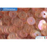 WH flat sequins Arancio Irise Trasparenti (128) 4mm