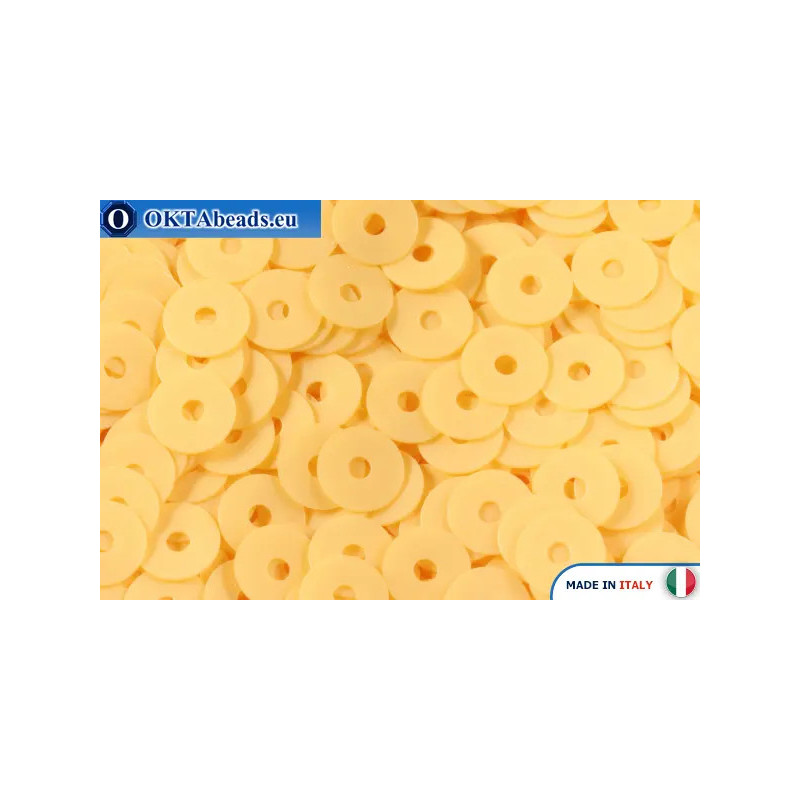 WH flat sequins Giallo Opaline (2014) 4mm