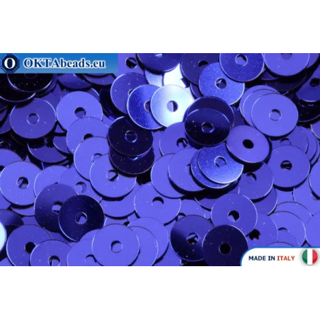 WH flat sequins Viola Scuro Metallizzati (5561) 4mm
