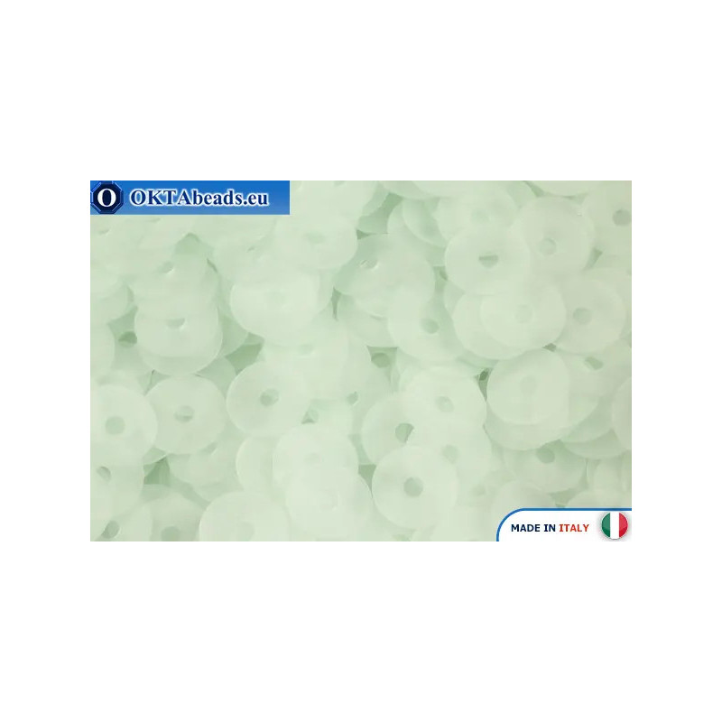 WH flat sequins Verde Acqua Fancy (706F) 4mm