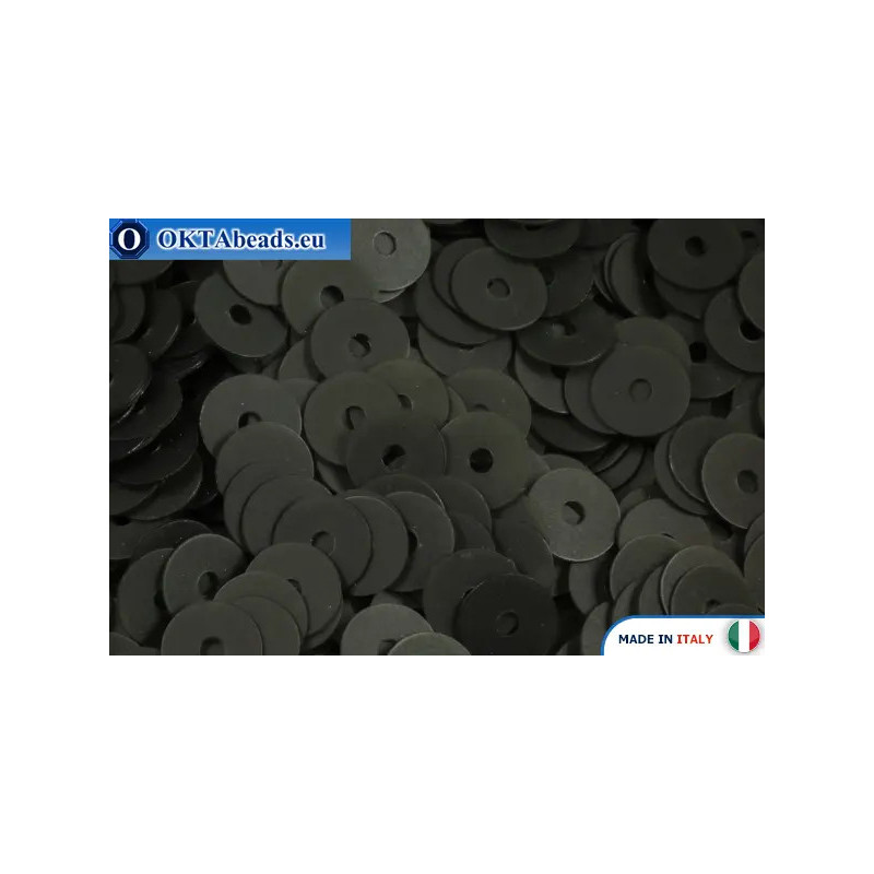 WH flat sequins Verde Oliva Fancy (766F) 4mm