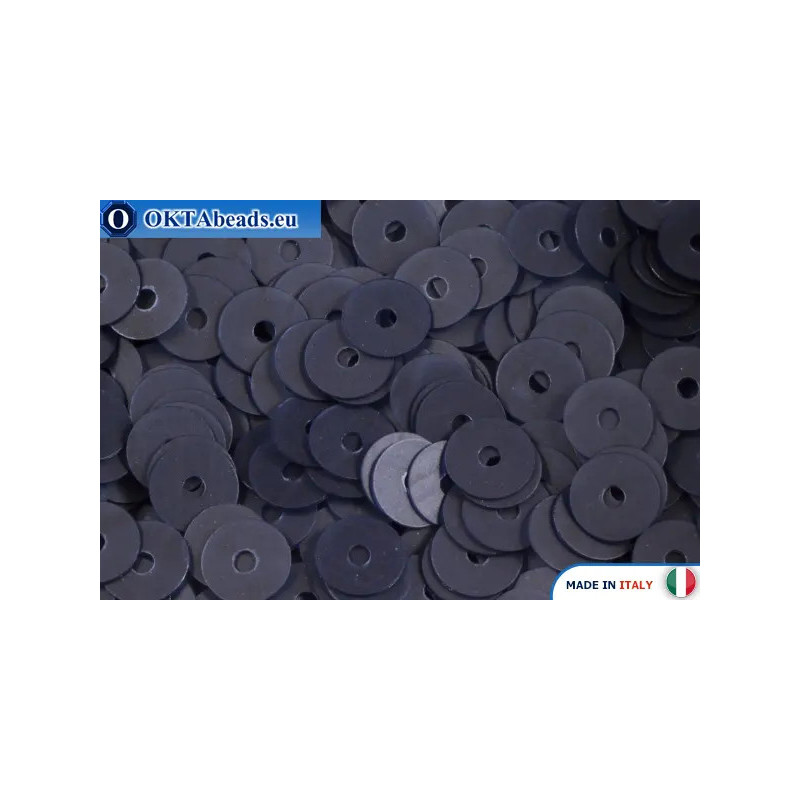 WH flat sequins Blu Notte Fancy (686F) 4mm