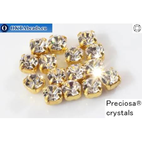 WH Chaton Preciosa Maxima Crystal - gold ss16