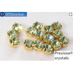 WH Chaton Preciosa Maxima Chrysolite - gold ss16