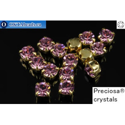 WH Chaton Preciosa Maxima Light Amethyst - gold ss16