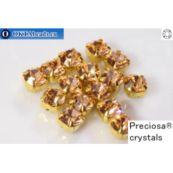 WH Chaton Preciosa Maxima Light Peach - gold ss16