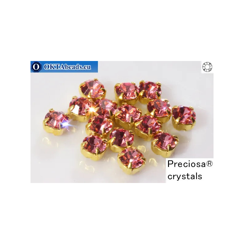 WH Chaton Preciosa Maxima Light Rose - gold ss16