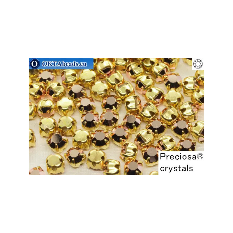 WH Chaton Preciosa Maxima Crystal Capri Gold - gold ss16