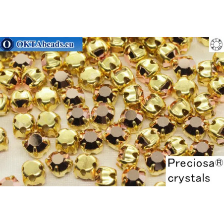 WH Chaton Preciosa Maxima Crystal Capri Gold - gold ss16