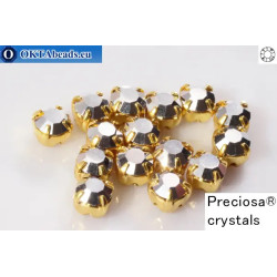 WH Chaton Preciosa Maxima Crystal Labrador - gold ss16