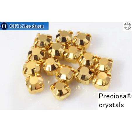 WH Chaton Preciosa Maxima Crystal Aur - gold ss16