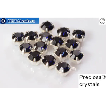 WH Chaton Preciosa Maxima Dark Indigo - silver ss16