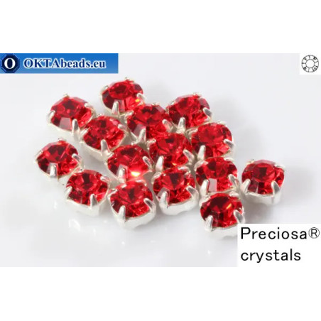 WH Chaton Preciosa Maxima Light Siam - silver ss16