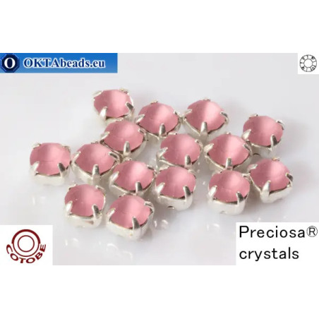 WH Chaton Custom Cotobe Optima MAT Light Amethyst - silver ss16