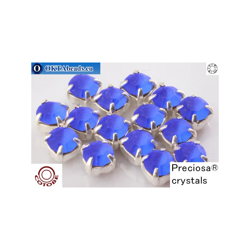 WH Chaton Custom Cotobe Optima MAT Sapphire - silver ss16