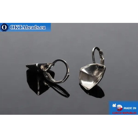 WH Earrings for 4706 Platinum 12mm