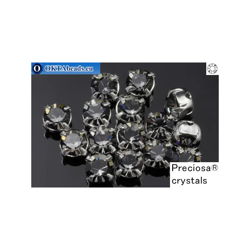 WH Chaton Preciosa Maxima Crystal Nightfall - silver ss16