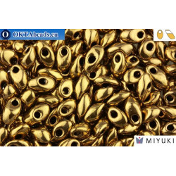 MIYUKI Long Magatama Beads Metallic Bronze (457)