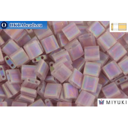 MIYUKI Beads TILA Matte Transparent Smoke Amethyst AB (142FR)