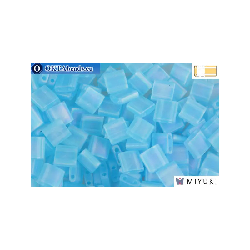 MIYUKI Beads TILA Matte Transparent Light Blue AB (148FR)