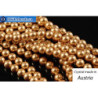 WH Austrian 5810 Pearls Crystal Bright Gold 4mm