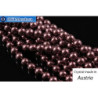 WH Austrian 5810 Pearls Crystal Burgundy 4mm