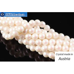 WH Austrian 5810 Pearls Crystal Pearlescent White 4mm