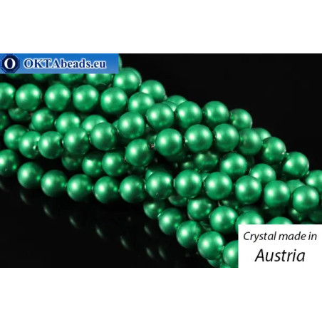 Austrian 5810 Pearls Crystal Eden Green 4mm