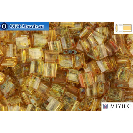 MIYUKI Beads TILA Picasso Saffron Transparent (4501)