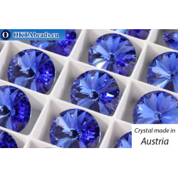 Austrian 1122 Rivoli Sapphire 14mm