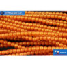 WH Czech glass pearls orange matte (70080M) 2mm