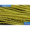 WH Czech glass pearls chartreuse (70456) 2mm